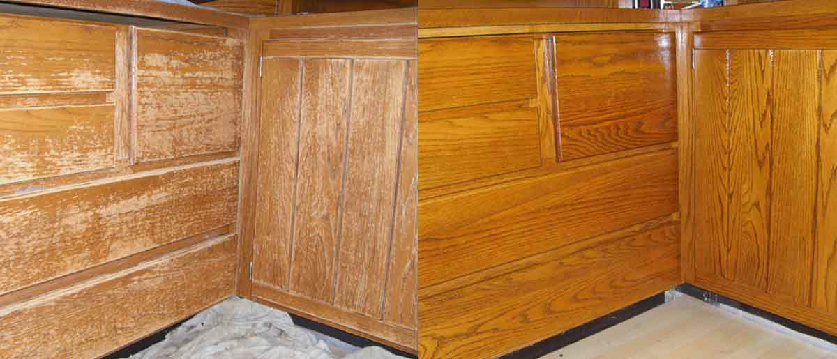 cabinet refinishing